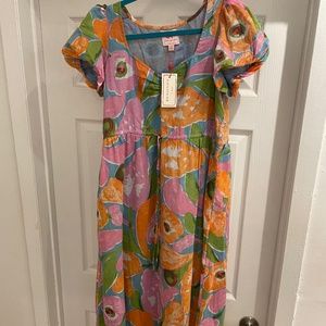 Banjanan Floral Maxi Dress Summer